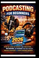 Podcasting For Beginners (2026 Edition): Step-by-step Blueprint for creating, recording and growing your first Podcast; Proven strategies for Rapid Audience Growth . (Tech Made Easy) B0GKN89FGB Book Cover