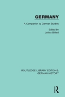 Germany: A Companion to German Studies 0367230348 Book Cover