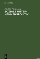 Soziale Unternehmenspolitik: Strategien Und Perspektiven 3110070227 Book Cover