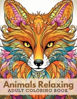 Relaxing Patterns: Adult Coloring Book - Animals Mandala Patterns - Stress Relief B0CL1ZDMMQ Book Cover