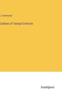Outlines of Textual Criticism 3382151006 Book Cover