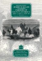 Ordnance Survey Memoirs of Ireland, Vol. 26: Parishes of County Antrim X 1830-1, 1833-5, 1839-40, East Antrim, Glynn, Inver, Kilroot & Templecorran 0853895120 Book Cover