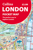 Collins London Pocket Map: The Perfect Way to Explore London 0008719160 Book Cover