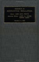 Research in Accounting Regulation: Volume 9 1559388838 Book Cover