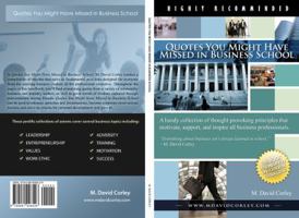 Quotes You Might Have Missed in Business School 0615352618 Book Cover