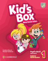 Kid's Box New Generation Level 1 Pupil's Pack Andalusia Edition English for Spanish Speakers 8413224624 Book Cover