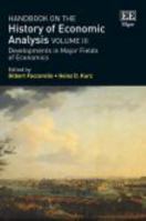 Handbook on the History of Economic Analysis Volume III: Developments in Major Fields of Economics 1788972392 Book Cover