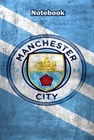 Manchester City Design 4 Notebook For Man City Fans and Lovers: Lined Notebook / Journal Gift, 120 Pages, 6x9, Soft Cover, Matte Finish 1676858660 Book Cover