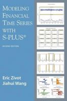 Modeling Financial Time Series with S-PLUS® 0387279652 Book Cover