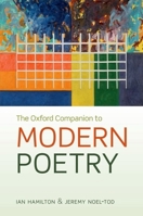 The Oxford Companion to Modern Poetry 0198704852 Book Cover