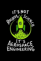It's Not Rocket Science It's Aerospace Engineering: 6x9 Science Journal & Notebook College Rulled Paper Gift For A Rocket Scientist B083XTHF4T Book Cover