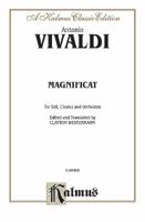 Magnificat: Satb with Ssatb Soli (Orch.) (Latin, English Language Edition) 0769245900 Book Cover