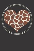 Notebook: Dot Grid Dotted 6x9 120 Pages Vintage Giraffe Giraffes Zoo Zoology Biology Africa Safari 1082175579 Book Cover