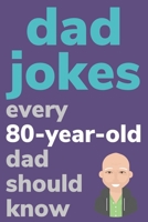 Dad Jokes Every 80 Year Old Dad Should Know: Plus Bonus Try Not To Laugh Game B0858S8PM1 Book Cover