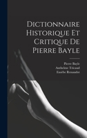 Dictionnaire Historique Et Critique de Pierre Bayle 114581803X Book Cover