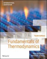 Fundamentals of Thermodynamics 1119820774 Book Cover