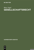 Gesellschaftsrecht 3486258117 Book Cover