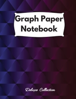 Graph Paper Notebook: Large Simple Graph Paper Notebook, 100 Quad ruled 5x5 pages 8.5 x 11 / Grid Paper Notebook for Math and Science Students / Deluxe Collection Notebook 1716308445 Book Cover