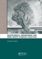 Geotechnical Engineering for Mine Waste Storage Facilities 0367577216 Book Cover