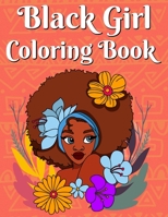 Black Girl Coloring book B0CJBLMWQV Book Cover