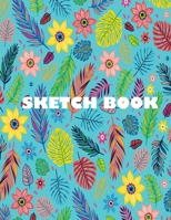 sketch book for girls Notebook for Drawing, Writing, Painting, Sketching or Doodling 8.5*11 1654577502 Book Cover