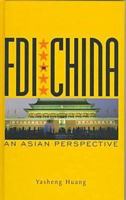 Foreign Direct Investment in China: An Asian Perspective 9622018491 Book Cover
