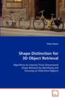 Shape Distinction for 3D Object Retrieval 3639091434 Book Cover