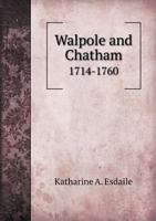 Walpole and Chatham 1171693273 Book Cover