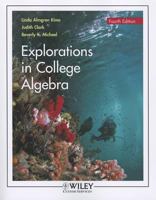 Explorations in College Algebra 0470466448 Book Cover