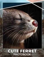 Cute Ferret Photo Book: Adorable Moments Captured With 40 Unique Images Of Playful Ferrets For Pets Lovers B0DQ21GPYV Book Cover