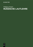 Russische Lautlehre 3112531914 Book Cover