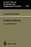 Predictive Behavior 3540573119 Book Cover