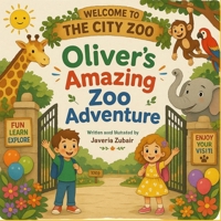 Oliver Amazing Zoo Adventure: A Heartwarming Children's Picture Book About Family, Friendship, and a Fun Day at the Zoo B0H7SP18C4 Book Cover