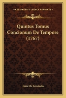 Quintus Tomus Concionum De Tempore (1767) 1120685613 Book Cover
