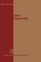 Linear Programming (Springer Series in Social Psychology) 0387908293 Book Cover