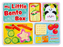 My Little Bento Box: Colors, Shapes, Numbers: (Counting Books for Kids, Colors Books for Kids, Educational Board Books, Pop Culture Books for Kids) 1647228158 Book Cover