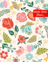 2020-2021 Planner: Pretty Jan 1, 2020 to Dec 31, 2021: Daily, Weekly & Monthly View Planner, Organizer & Diary 1696034523 Book Cover
