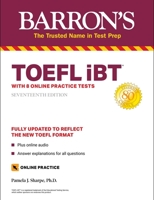 TOEFL iBT: with Online Tests and  Downloadable Audio 150626607X Book Cover
