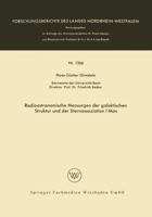 Radioastronomische Messungen Der Galaktischen Struktur Und Der Sternassoziation I Mon 3663066584 Book Cover