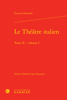 Le Theatre Italien. Tome II - Volume I 2406100065 Book Cover