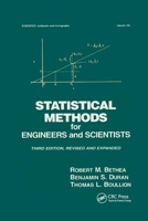 Statistical Methods for Engineers and Scientists (Statistics: a Series of Textbooks and Monogrphs) 0824793358 Book Cover