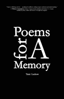 Poems for A Memory B0DK469CZF Book Cover