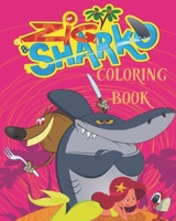 Zig and Sharko coloring book: coloring book For Kids all Ages, Cute, 30 Unique Coloring Pages design, Super Gift for girls or boys B087RC7KY8 Book Cover