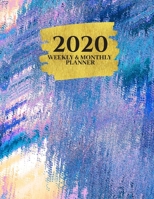 2020 Weekly & Monthly Planner: Planner And Journal Organizer 2020 | Planner Calendar 2020 1660546060 Book Cover