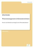 Wissensmanagement in Kleinunternehmen 3867465452 Book Cover