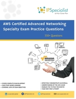 AWS Certified Advanced Networking Specialty Exam Practice Questions: 350+ Exam Questions 1091010439 Book Cover