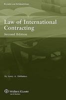 The Law of International Contracting 9041124411 Book Cover
