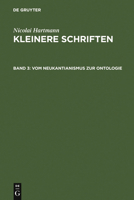 Vom Neukantianismus Zur Ontologie 3110053179 Book Cover