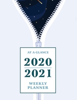 At a Glance 2020-2021 Weekly Planner: Zipper 2 Year / 24 Month Planner for Desk - Jan 2020 - Dec 2021 Calendar Size: 8.5 x 11 1705909469 Book Cover