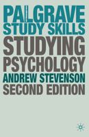 Studying Psychology 0333919076 Book Cover